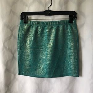 Concert Women’s Skirt Medium Green/Gold